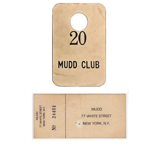 Music from the Mudd Club New York City