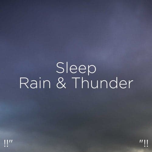 !!" Sleep Rain & Thunder "!!
