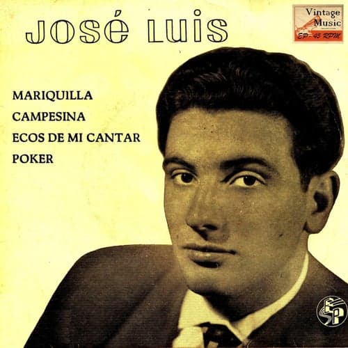 Vintage Pop Nº 73 - EPs Collectors "Mariquilla Bonita" Jose Luis Y Su Guitarra