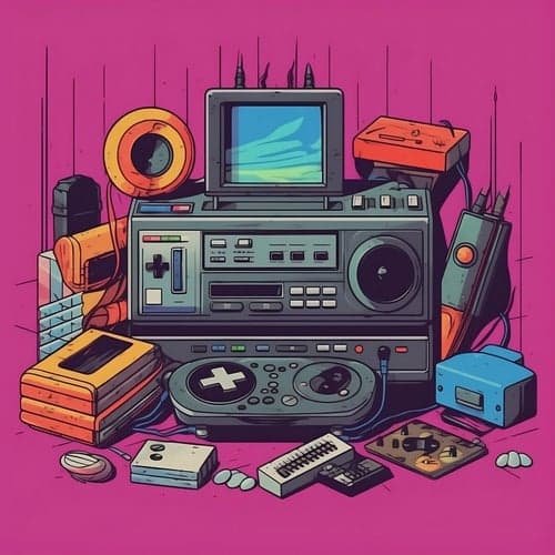 retro synthwave drum & bass jams for the gamer soul