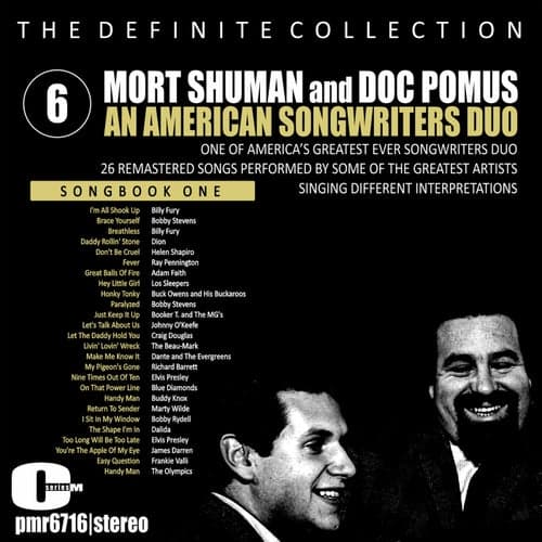 Mort Shuman & Doc Pomus; An American Songwriters Duo, Volume 6