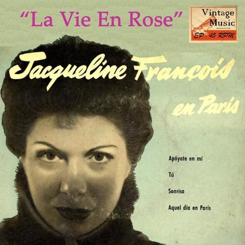 Vintage French Song Nº 54 - EPs Collectors "La Vie En Rose"