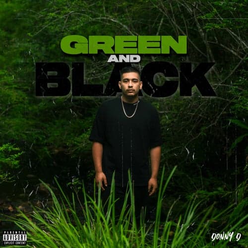 GREEN AND BLACK