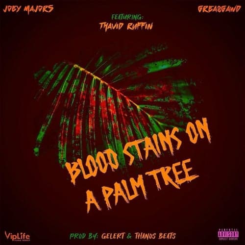 Blood Stains On A Palm Tree