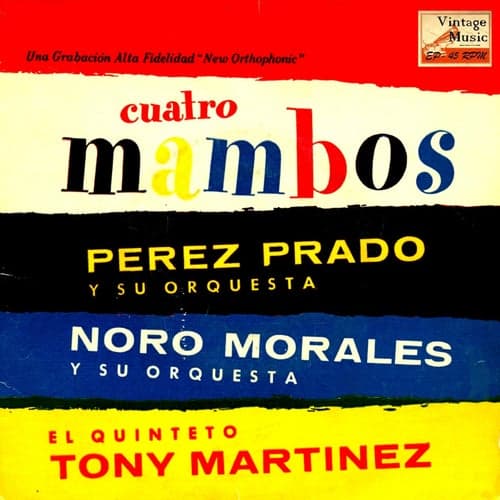 Vintage Dance Orchestras Nº 53 - EPs Collectors "Cuatro Mambos"