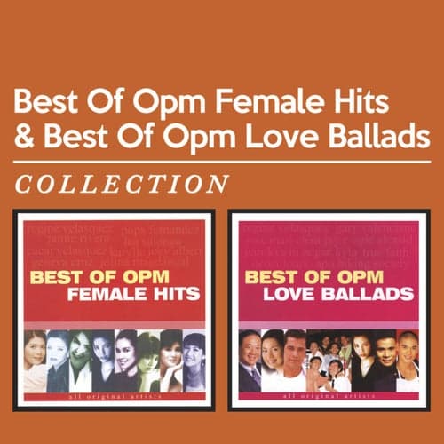 Best of OPM Female Hits & Best of OPM Love Ballads