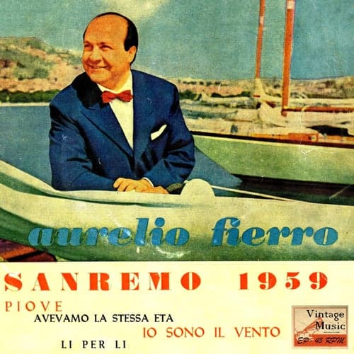 Vintage Italian Song Nº 31 - EPs Collectors, "San Remo 1959"