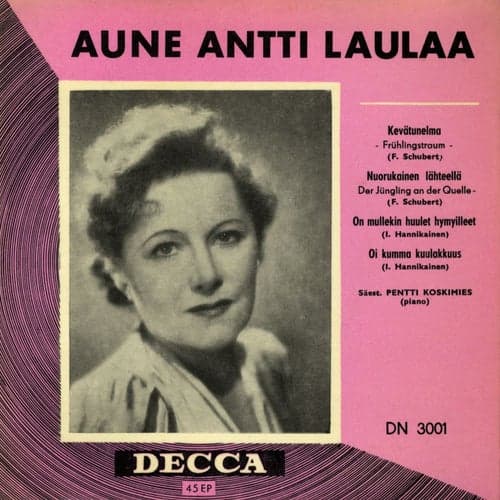 Aune Antti laulaa