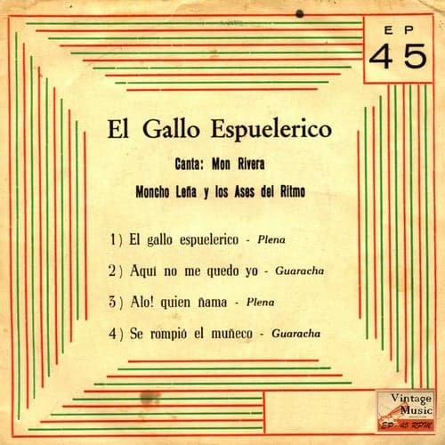 Vintage Puerto Rico Nº 6 - EPs Collectors "El Gallo Espuelérico"