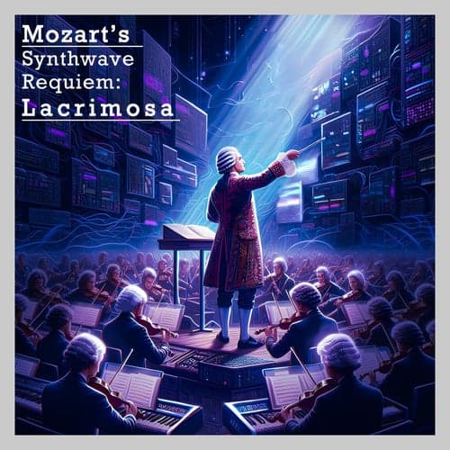 Mozart's Synthwave Requiem: Lacrimosa
