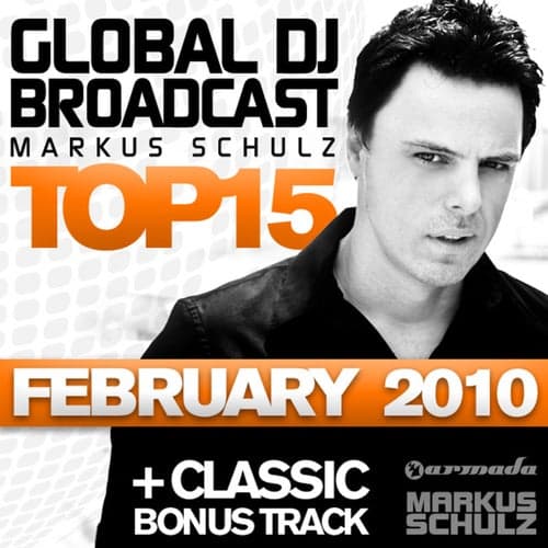 Global DJ Broadcast Top 15 - February 2010