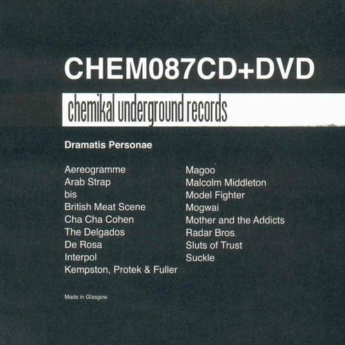 Chem087DD - A Chemikal Underground Compliation (2006)