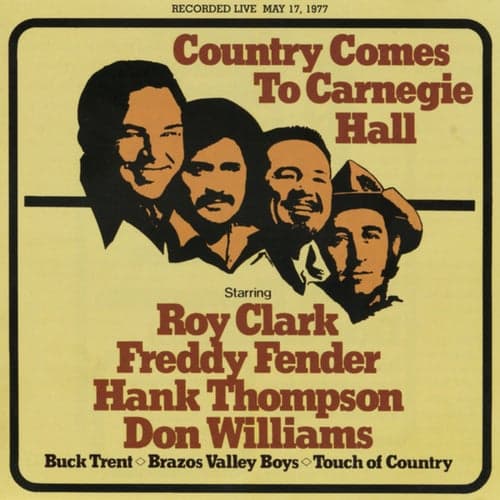 Country Comes To Carnegie Hall (Live At Carnegie Hall, New York / 1977)