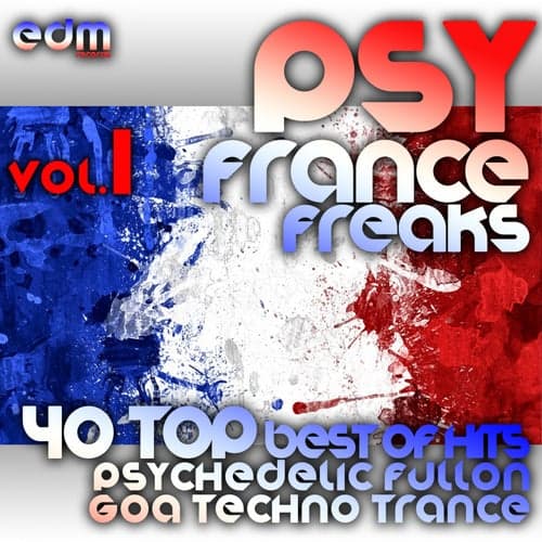 Psy France Freaks v1 - 40 Top Best of Hits French Psychedelic Fullon Goa Techno Trance Masters 2013