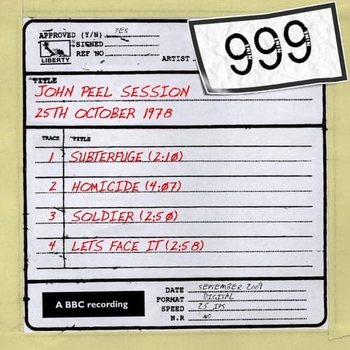 John Peel Session [25 October 1978]