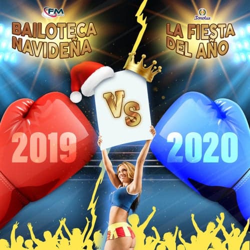 Bailoteca Navideña vs la Fiesta del Año 2019