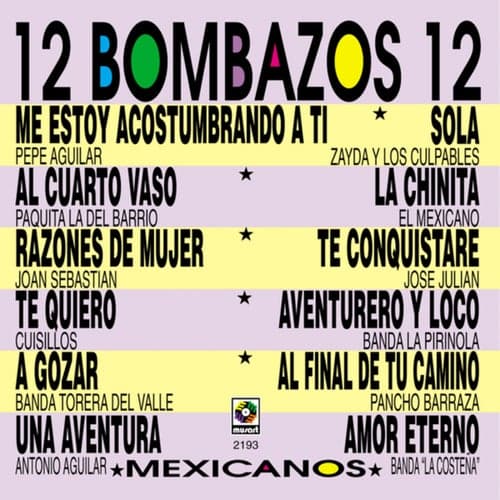 12 Bombazos, Vol. 2