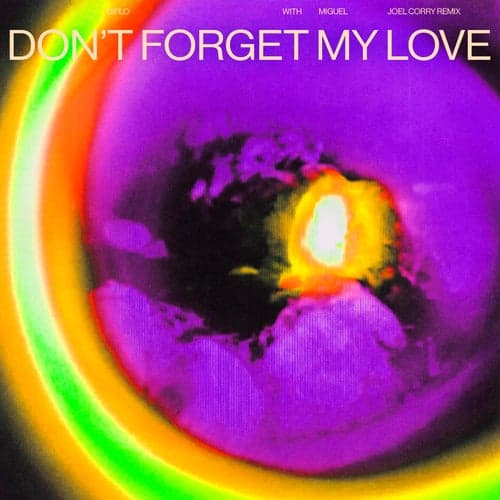 Don't Forget My Love (Joel Corry Remix (Extended))