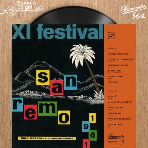 L'italia a 33 Giri: XI Festival di Sanremo (1961)