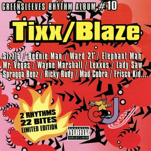 Greensleeves Rhythm Album #10: Tixx / Blaze