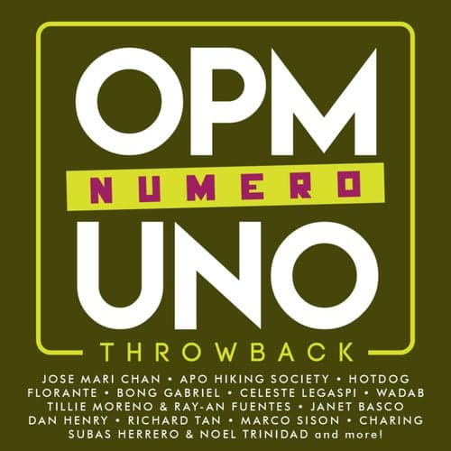 OPM Numero Uno Throwback