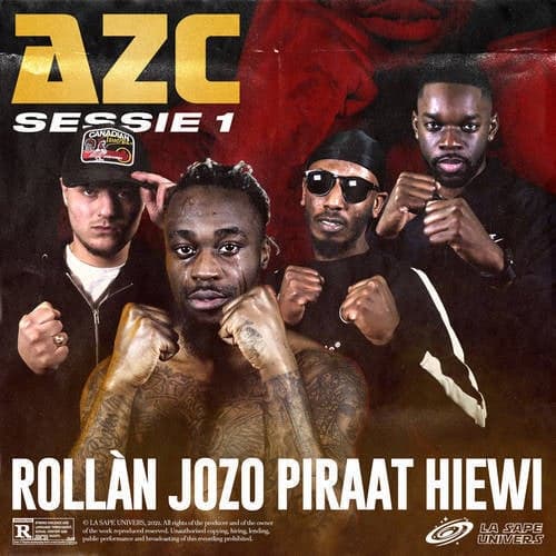 AZC SESSIE 1 (ROLLÀN, Jozo, Piraat & Hiewi)
