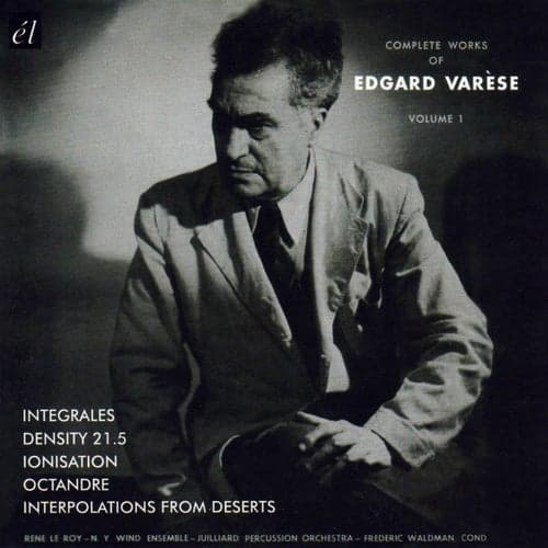 Complete Works Of Edgard Varèse