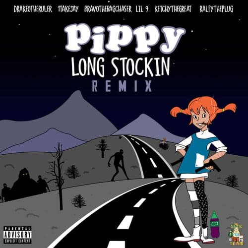 Pippy Long Stockin (Remix) [feat. 1TakeJay, Bravo The Bagchaser, Lil 9, Ketchy The Great & Ralfy The Plug]