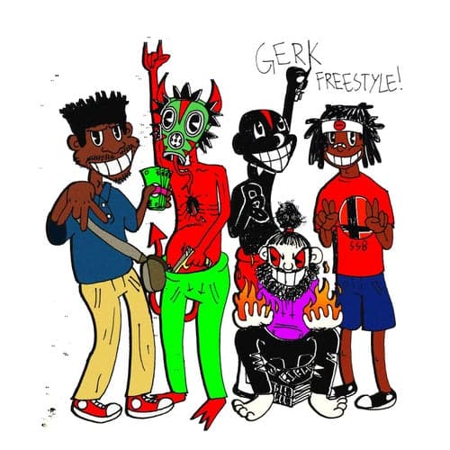 Gerk Freestyle (feat. Lil Darkie, Wendigo, Bruhmanegodd, Royalty The Kidd)