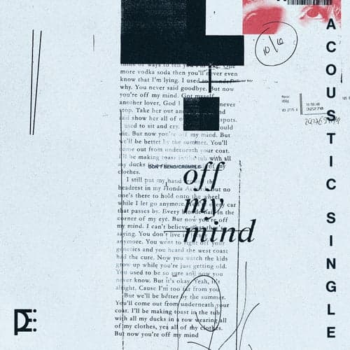 Off My Mind (Acoustic)