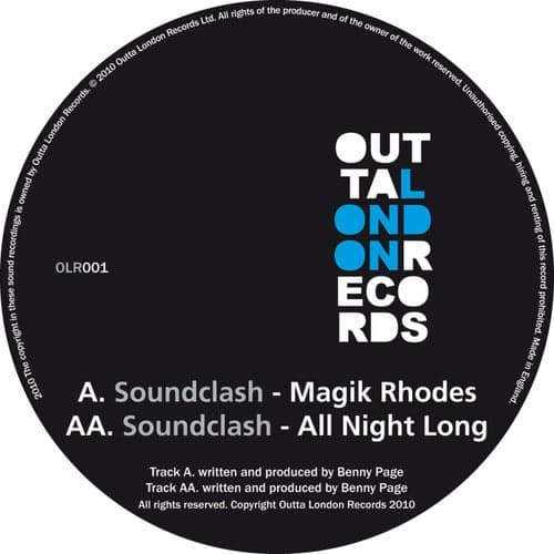 Magik Rhodes / All Night Long