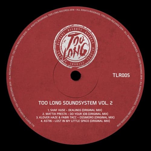 Too Long Soundsystem Vol. 2 V.A.