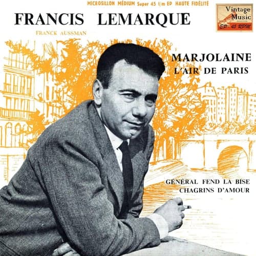 Vintage French Song Nº 94 - EPs Collectors, "Marjolaine"