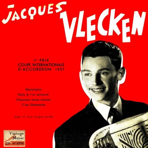 Vintage French Song Nº 56 - EPs Collectors "Couple International Accordion" "Paris Je T'ai Retrouvé"