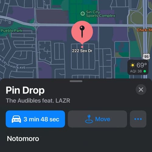 Pin Drop